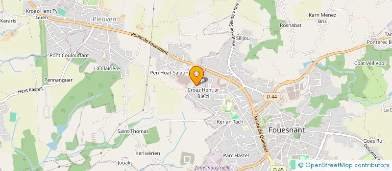 localisation de l'entreprise MG INVEST  PLEUVEN