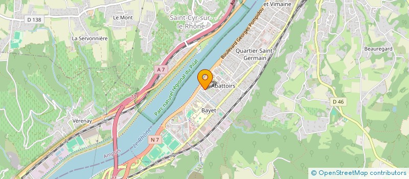 localisation de l'entreprise MG INVEST  VIENNE