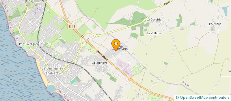 localisation de l'entreprise MG INVESTISSEMENT  PORNIC