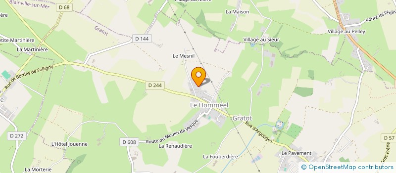 localisation de l'entreprise MG IV  SAINT-MALO-DE-LA-LANDE