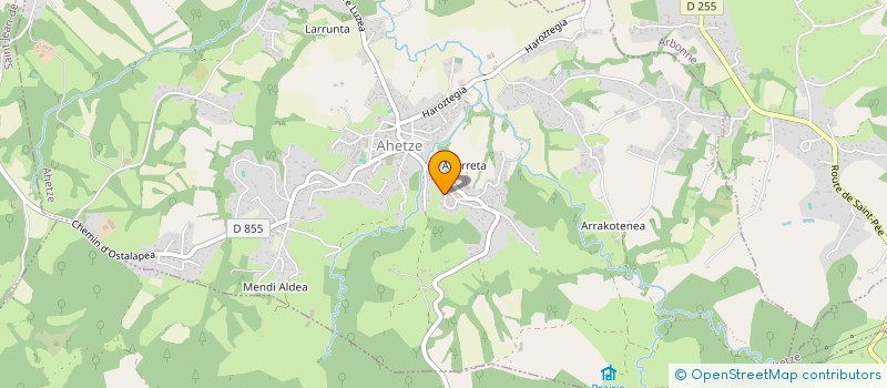 localisation de l'entreprise MG KAFEA à AHETZE