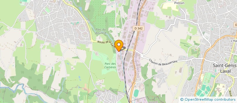 localisation de l'entreprise MG KAPINVEST  CHAPONOST