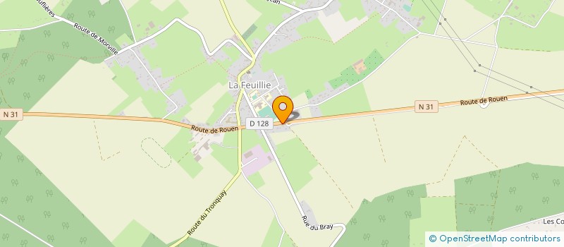 localisation de l'entreprise MG LEADERSCARS  LA FEUILLIE