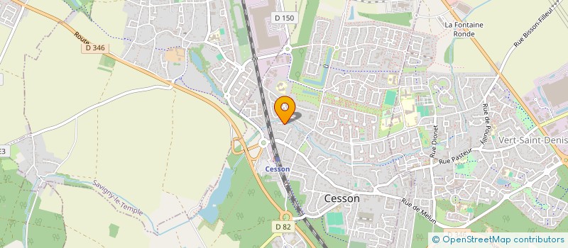 localisation de l'entreprise MG LOGIS  BEAUGENCY