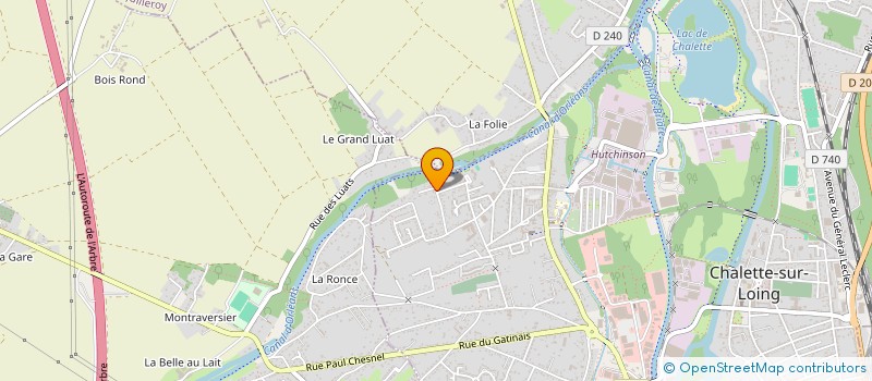 localisation de l'entreprise MG LOIRET à CHALETTE-SUR-LOING