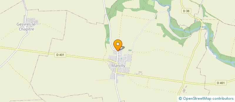 localisation de l'entreprise MG LOISIRS LOC  MARCILLY