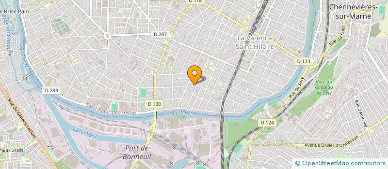 localisation de l'entreprise MG MANAGEMENT à SAINT-MAUR-DES-FOSSES