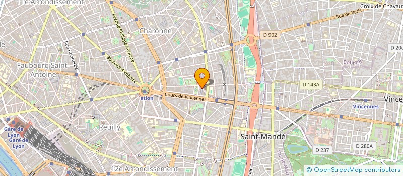 localisation de l'entreprise MG MARC GUYARD  PARIS