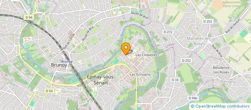 localisation de l'entreprise MG MONTAGE  EPINAY-SOUS-SENART