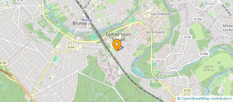 localisation de l'entreprise MG NEGOCE  EPINAY-SOUS-SENART