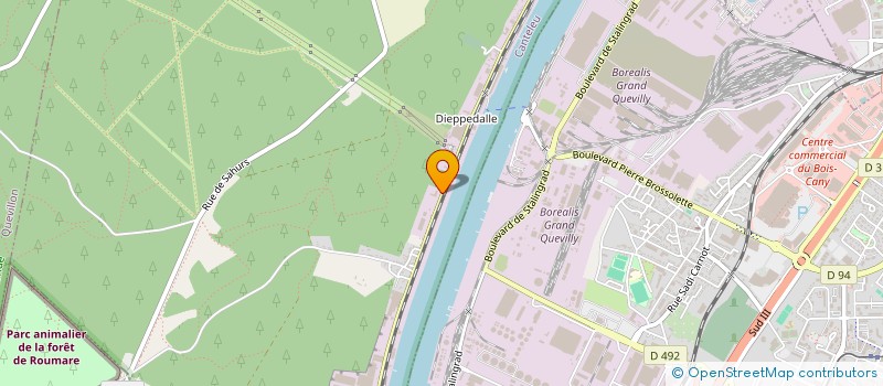 localisation de l'entreprise MG ORGANISATION FESTIVE à CANTELEU