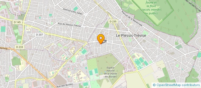 localisation de l'entreprise MG PARADIS à LE PLESSIS-TREVISE