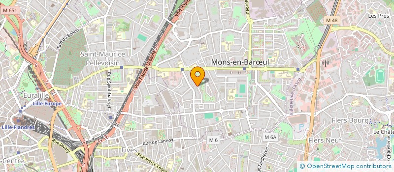 localisation de l'entreprise MG & PARTNERS  MONS-EN-BARUL