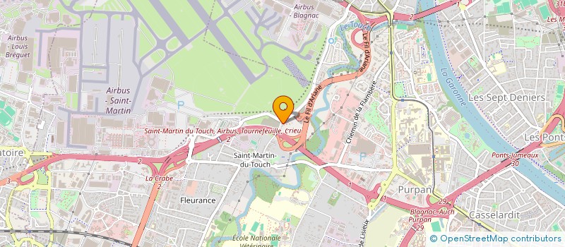 localisation de l'entreprise MG PAULOJA à TOULOUSE