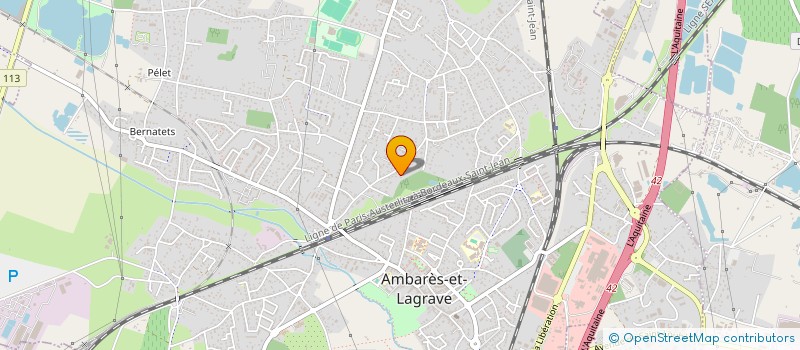 localisation de l'entreprise MG PAVOT  AMBARES-ET-LAGRAVE