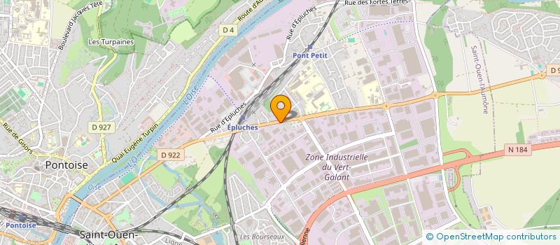 localisation de l'entreprise MG PHENIX FACONNAGE  SAINT-OUEN-L'AUMONE