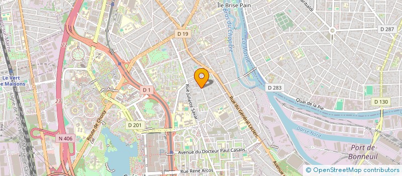 localisation de l'entreprise MG PIERRE DE TAILLE  CRETEIL