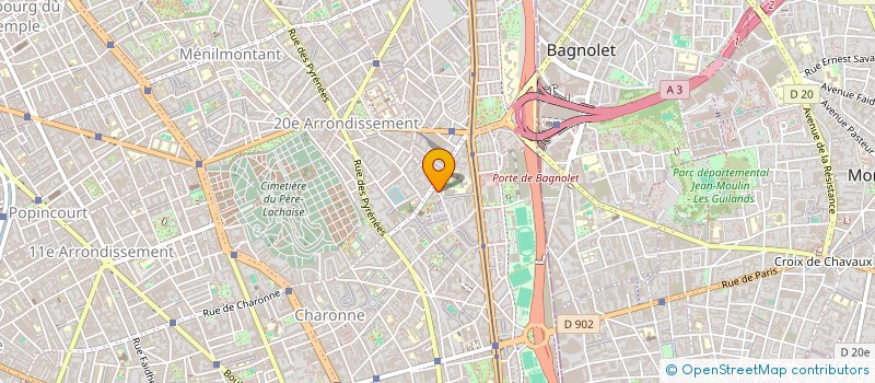 localisation de l'entreprise MG.PL  PARIS