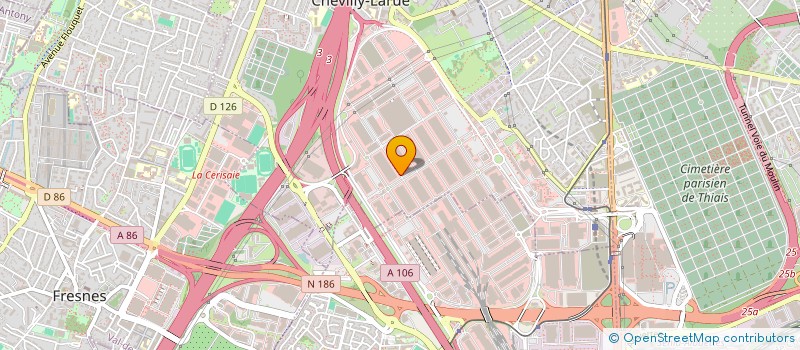 localisation de l'entreprise MG PRIMEURS  CHEVILLY-LARUE