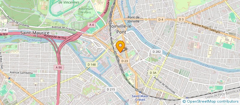 localisation de l'entreprise MG PROD FILMING AND CONSULTING à JOINVILLE-LE-PONT