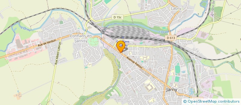 localisation de l'entreprise MG PROJECT  JARNY