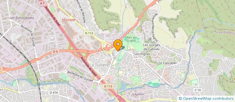 localisation de l'entreprise MG PROJET à VITROLLES