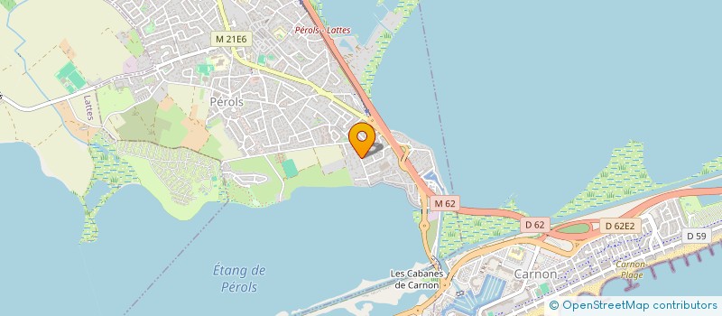 localisation de l'entreprise MG+PROMOTION  PEROLS