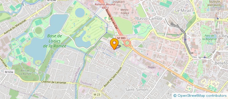 localisation de l'entreprise MG PROXI à TOULOUSE