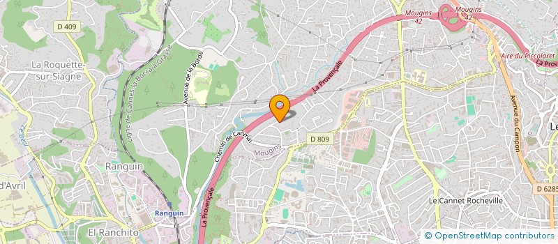 localisation de l'entreprise MG RENAISSANCE à MOUGINS