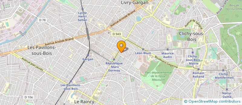 localisation de l'entreprise MG RENOV à LIVRY-GARGAN