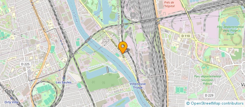 localisation de l'entreprise MG RENOV à VILLENEUVE-SAINT-GEORGES