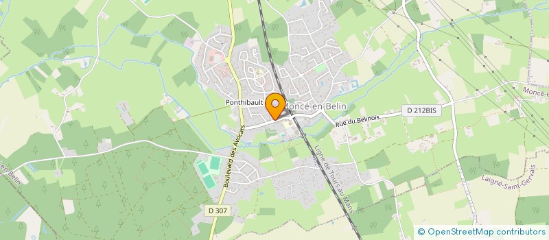 localisation de l'entreprise MG RENOV' à LE MANS