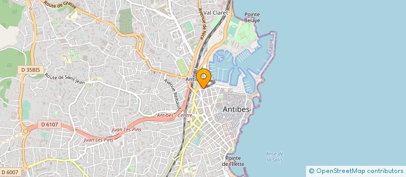 localisation de l'entreprise MG RENOVATION à ANTIBES