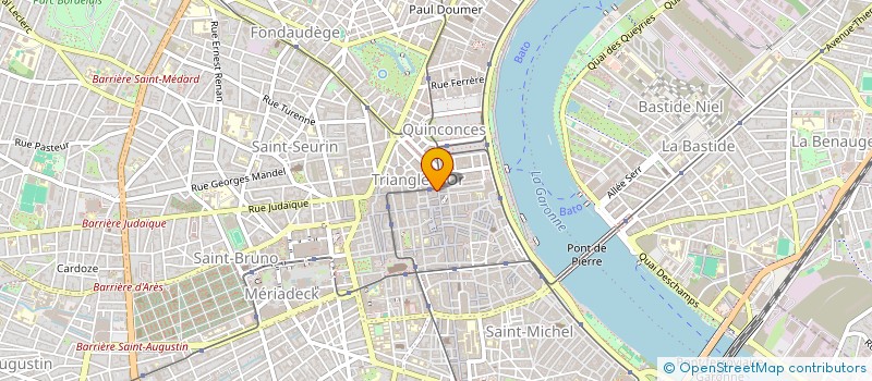 localisation de l'entreprise MG SAINT BRICE  BORDEAUX