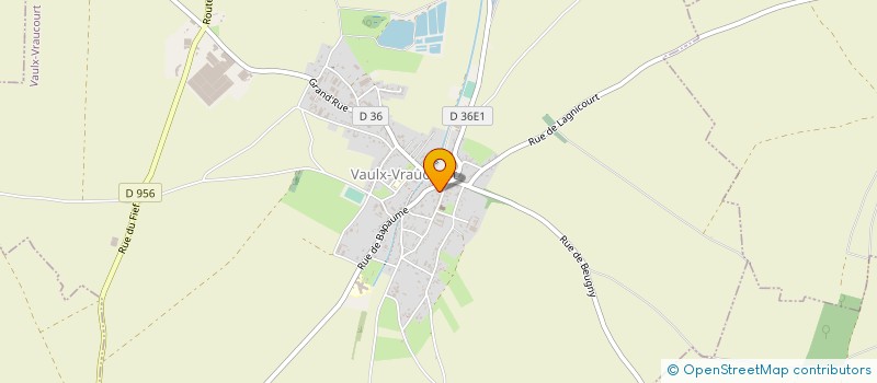 localisation de l'entreprise MG SCI  VAULX-VRAUCOURT