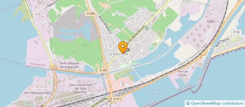 localisation de l'entreprise MG SECURI7 à FRONTIGNAN