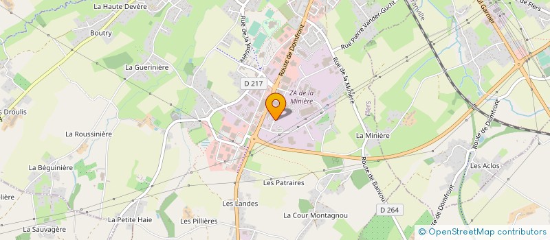 localisation de l'entreprise MG SECURITE à FLERS