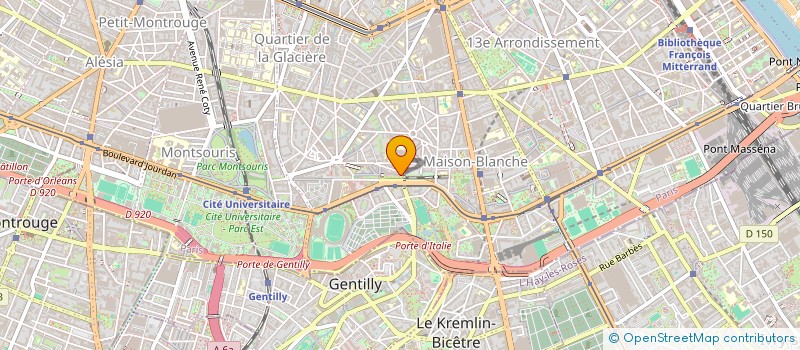 localisation de l'entreprise MG SERVICES  PARIS