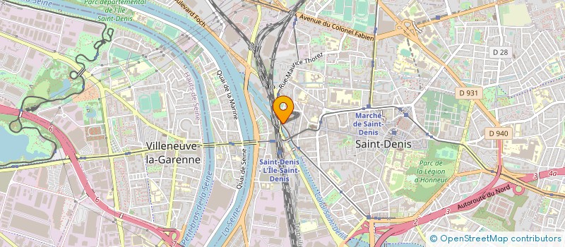 localisation de l'entreprise MG SERVICES à SAINT-DENIS