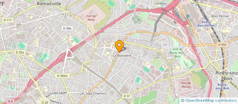 localisation de l'entreprise MG SERVICES  MONTREUIL