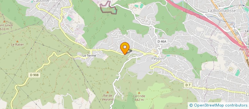 localisation de l'entreprise MG SERVICES  PEYPIN