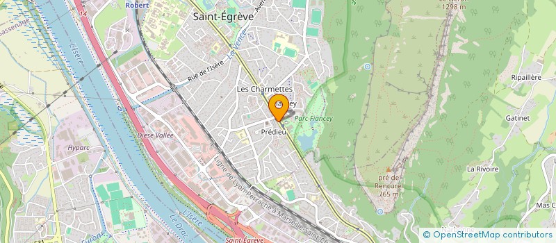 localisation de l'entreprise MG SOL DE ' LUX  SAINT-EGREVE