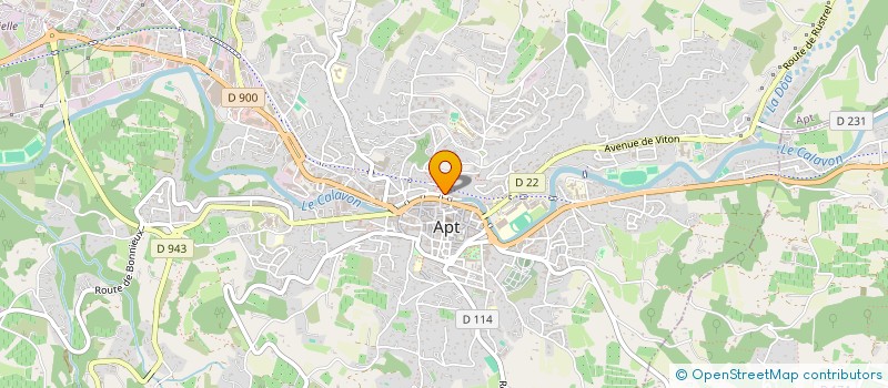 localisation de l'entreprise MG SOLUTIONS  APT