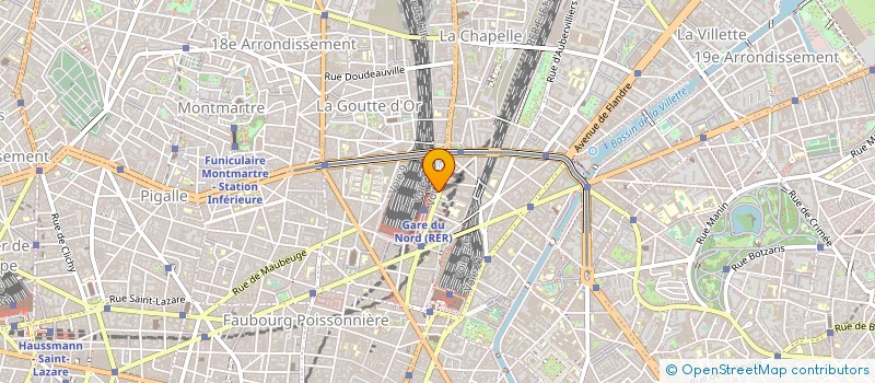 localisation de l'entreprise MG&SON'S à PARIS