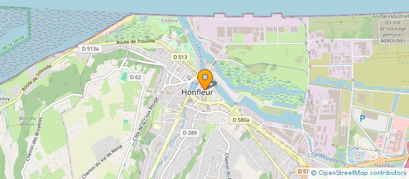 localisation de l'entreprise MG SPASO à HONFLEUR