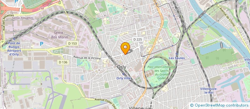 localisation de l'entreprise MG SPEED SERVICES à ORLY