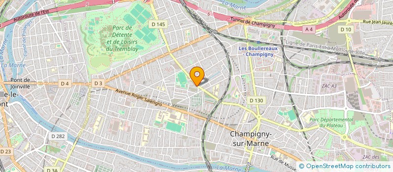 localisation de l'entreprise MG STRATEGIE IT  CHAMPIGNY-SUR-MARNE