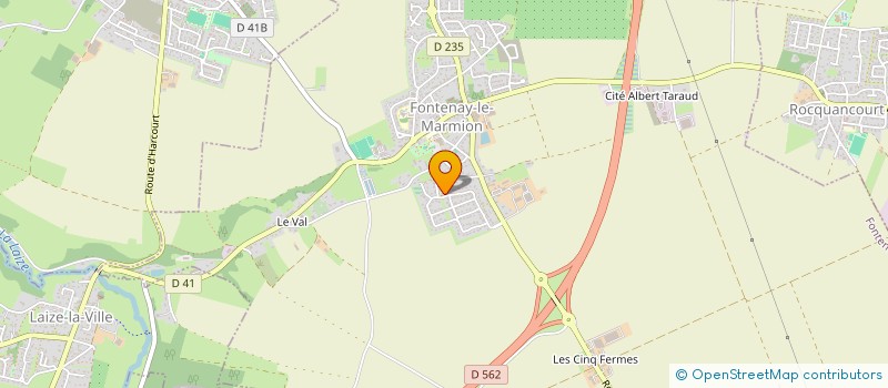 localisation de l'entreprise MG SUI  FONTENAY-LE-MARMION