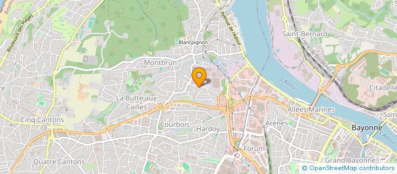 localisation de l'entreprise MG T-REX HOLDING  ANGLET