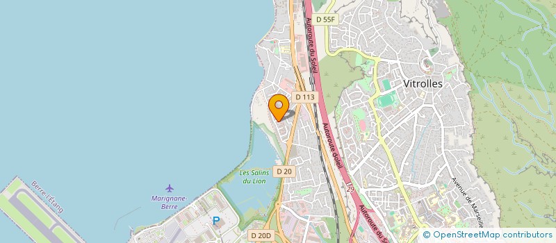 localisation de l'entreprise MG TAXI  FOS-SUR-MER